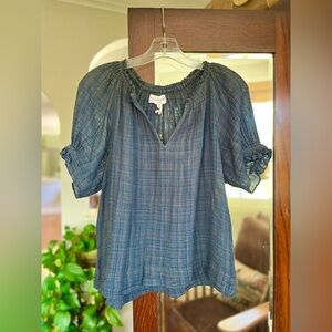 Apiece Apart Las Casas Organic Cotton Blouse/Top. Size XS. Fits like a small.EUC